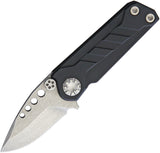 EOS Prawn Slip Joint Folder Black Spear Point Folding Knife 015