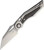 EOS Urchin Friction Folder Titanium & Carbon Fiber Nitro V Gray SW Knife EOS041