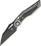 EOS Urchin Friction Folder Titanium & Carbon Fiber Nitro V Dark SW Knife EOS042
