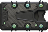EOS 3.0 Black Green Titanium Wallet 053