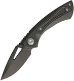 EOS Dorado S DLC Black Titanium + Carbon Fiber Inlay CPM S90V Folding Knife 063- On Sale