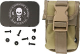 ESEE Accessory Khaki Ballistic Nylon Knife Pouch + Mount Hardware 52POUCHK