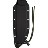 ESEE Model 6 Tactical Gray Micarta 1095HC Stainless Steel Fixed Blade Knife w/ Sheath 6PDTG