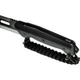 Elite Tactical The Rig Black Smooth G10 8Cr13MoV Fixed Blade Knife FIX004BK