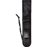 Elite Tactical Bowie Black Synthetic Stainless Steel Fixed Blade Knife FIX005BKS