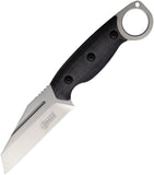 Elite Tactical Liberator Black Micarta D2 Steel Fixed Blade Knife FIX013