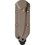 Extrema Ratio Glauca J1 Linerlock Desert Tan Aluminum Folding N690 Steel Pocket Knife 0165RVHCS