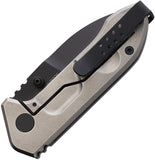 Extrema Ratio Frame Rock Titan Black Titanium Folding Pocket Knife 0456BLKTIY