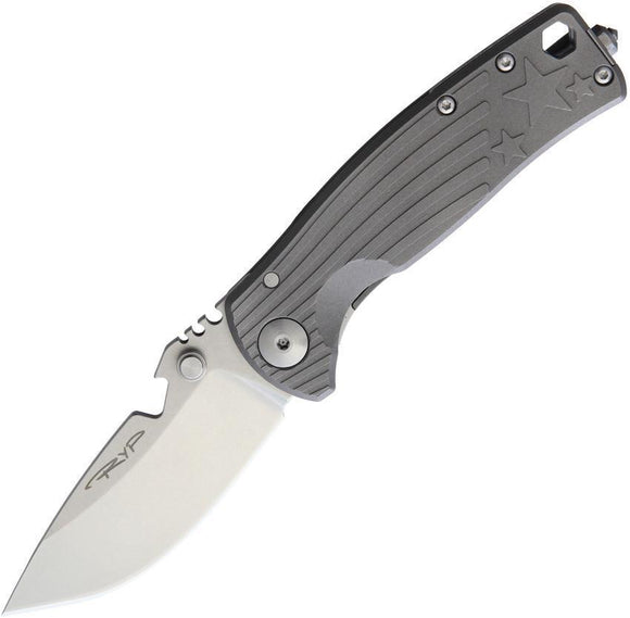 DPx Gear HEST/F Urban Framelock Folding Knife Stainless Blade Titanuim Handle