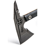 Flagrant Beard 13" Templar Black & Tan 1095hc Tomahawk