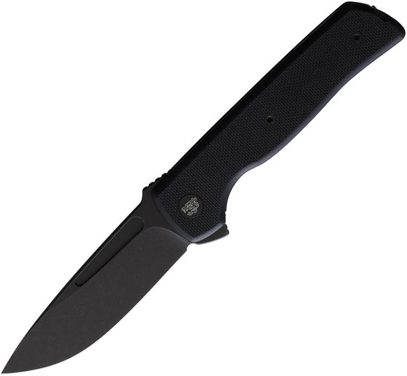 Terzuola Knives ATCF Lite Linerlock Black G10 Folding Nitro-V Pocket Knife 010BB