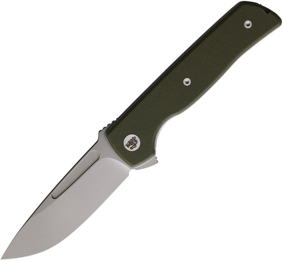 Terzuola Knives ATCF Lite Linerlock Green G10 Folding Nitro-V Pocket Knife 010GS
