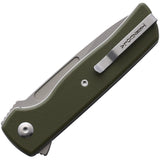 Terzuola Knives ATCF Lite Linerlock Green G10 Folding Nitro-V Pocket Knife 010GS