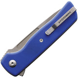 Terzuola Knives ATCF Lite Linerlock Blue G10 Folding Nitro-V Pocket Knife 010LS