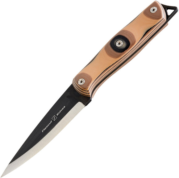 Flexcut Hawthorne Explorer Camo G10 1095HC Steel Fixed Blade Knife H1A