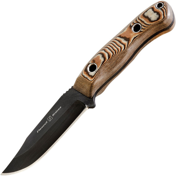 Flexcut Hawthorne Drifter Richlite 1095HC Steel Fixed Blade Knife H2A