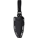 Fobos Knives Alaris Ivr/Blk Micarta Carbon Steel Fixed Blade Knife w/Sheath 044