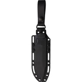 Fobos Knives Tier1-BC Black Carbon Fiber Stainless Steel Fixed Blade Knife 074