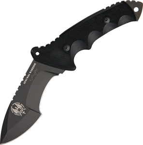 Fox SpecWOG Warrior Operation Combat 10" Black G10 Handle Fixed Knife 0171113