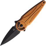 Fox Saturn Slide Lock Copper Aluminum Folding Bohler M390 Pocket Knife 511ALCOB