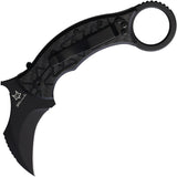 Fox Tribal K Karambit Linerlock Carbon Fiber & G10 Folding N690 Knife 802CG10