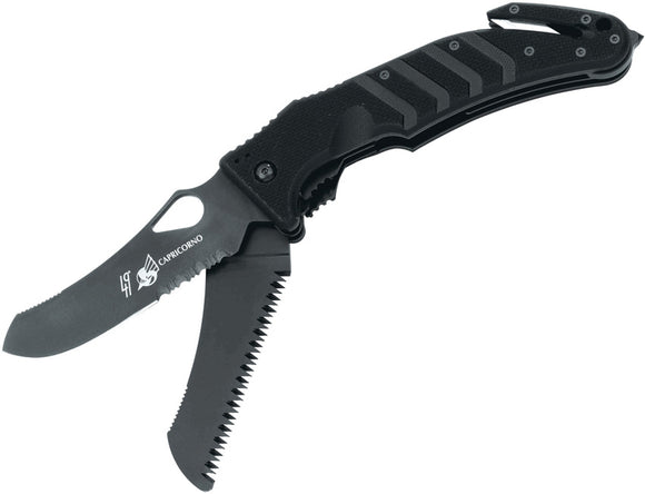 Fox Capricorno Linerlock Black G10 Folding Bohler N690 Pocket Knife ALSR49