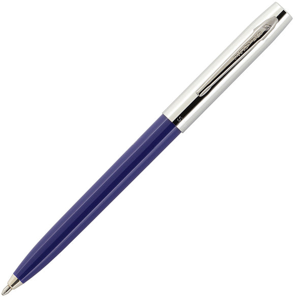 Fisher Space Pen Apollo Space Blue Chrome Water Resistant 5.13