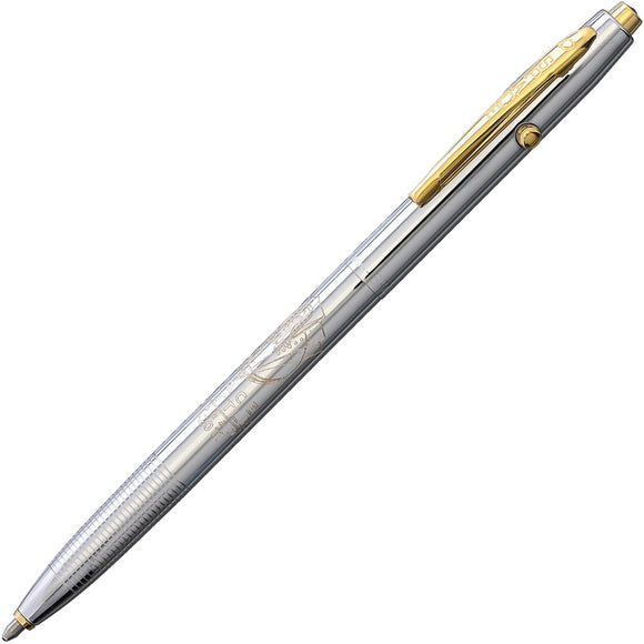 Fisher Space Pen Shuttle Space Chrome Smooth Water Resistant Pen 831189