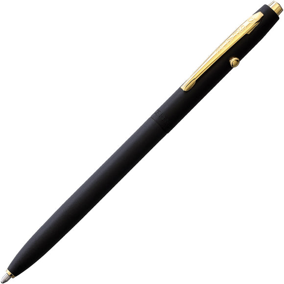 Fisher Space Pen Shuttle Space Black & Gold Water Resistant Pen 834444