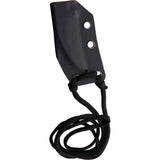 Fred Perrin Le Peeler Limited Edition Black Stonewashed Fixed blade Neck Knife + Kydex