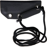 Fred Perrin Le Tanto Limited Edition Black Stonewashed Fixed blade Neck Knife 1902