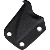 Fred Perrin Shorty Fixed Blade Neck Knife Black G10 Fixed Blade Knife 2001B