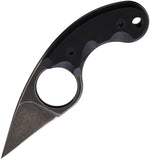 Fred Perrin La Griffe Black G10 440C Stainless Fixed Blade Knife w/ Sheath 2104