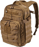 5.11 Tactical Rush12 2.0 Tan 24 Liter Capacity Survival Backpack 56561134