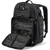 5.11 Tactical Rush24 2.0 Black 37 Liter Capacity Survival Backpack 5656319