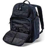 5.11 Tactical Rush24 2.0 Black & Blue 37 Liter Capacity Survival Backpack 56563724