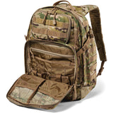 5.11 Tactical Rush24 2.0 Tan & Green Camo 37 Liter Capacity Survival Backpack 56564169