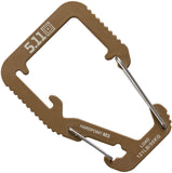 5.11 Tactical Hardpoint M3 Tan Stainless Carabiner Clip  56596134