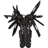 Gerber Truss Black Stainless Screwdriver Pliers Multi-Tool w/ Belt Sheath 1065690