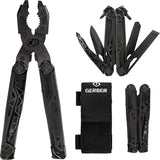 Gerber Dual-Force 12-In-1 Black Plier Multi-Tool w/ Belt Sheath 1067407