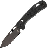 Gerber Assert Pivot Lock Black Textured Folding S30V Drop Pt Pocket Knife 1919