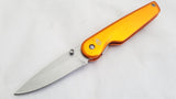 Gerber Airfoil Linerlock Orange Aluminum Handle Folding Pocket Knife 3050
