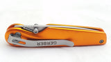 Gerber Airfoil Linerlock Orange Aluminum Handle Folding Pocket Knife 3050