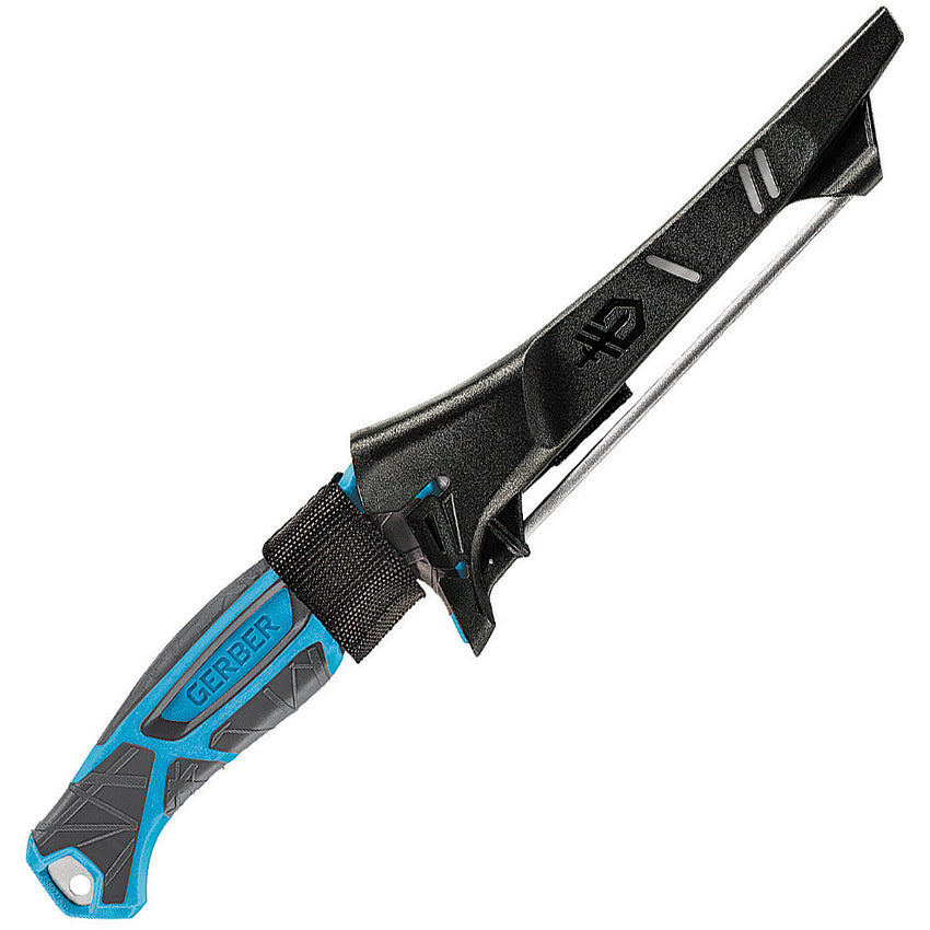 Gerber Controller Fillet Knife 6 Salt RX Blue Fixed Blade 3557 – Atlantic  Knife Company