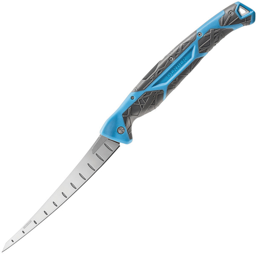 Gerber Controller Salt Rx Folding Lock-back Fishing Fillet Knife 6 Blade  -NEW