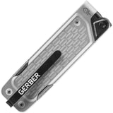 Gerber Lockdown Drive 7-In-1 Silver Aluminum Pocket Multi-Tool 3705