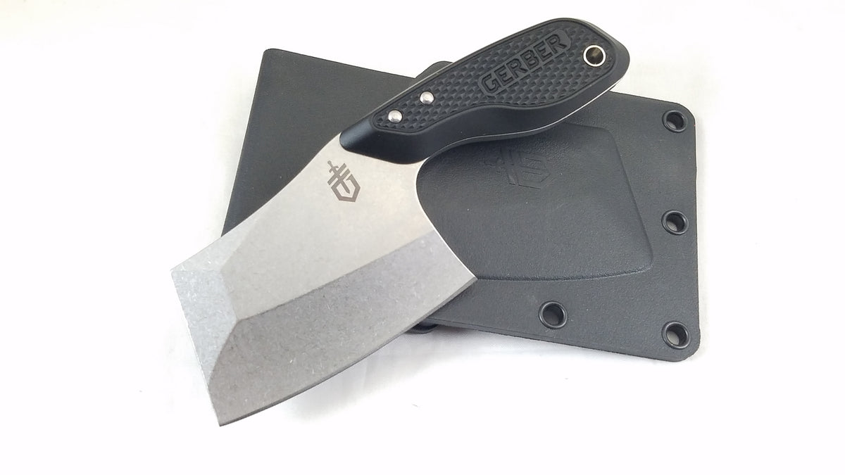 Gerber Tri-Tip Mini Cleaver Fixed-Blade Knife