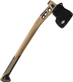 Gerber Bushcraft Fixed Blade Tan Synthetic Stainless Two-Handed Axe 3774