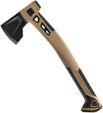 Gerber Bushcraft Fixed Blade Axe Tan/Black Synthetic Stainless Hatchet 3783