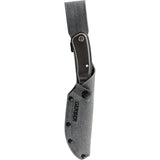 Gerber Downwind Fixed Blade Knife Black/Grey G10 Stainless Drop Point 3929